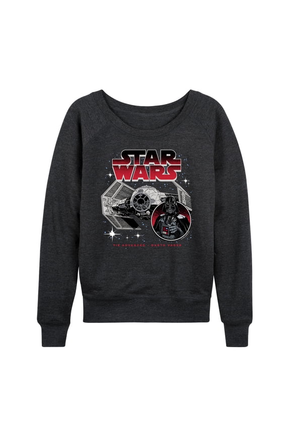 - Tie Advanced Darth Vader - Women's French Terry Pullover Sweatshirt