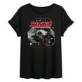 thumbnail image 1 of Star Wars - Tie Advanced Darth Vader - Women's Oversized Tee, 1 of 4