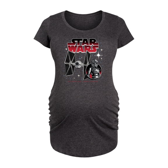 Star Wars - Tie Fighter And Pilot - Maternity Scoop Neck Tee