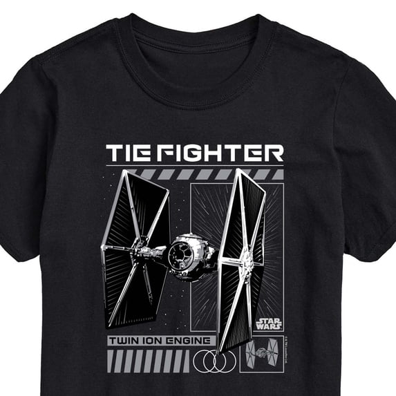Star Wars - Tie Fighter Men's Short Sleeve Graphic T-Shirt