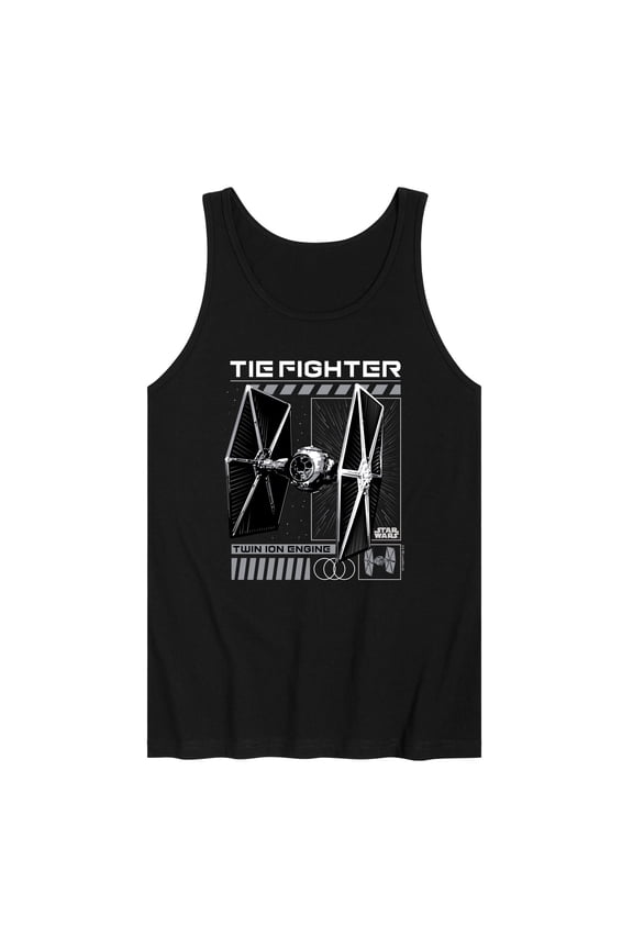 - Tie Fighter - Men's Sleeveless Graphic Tank
