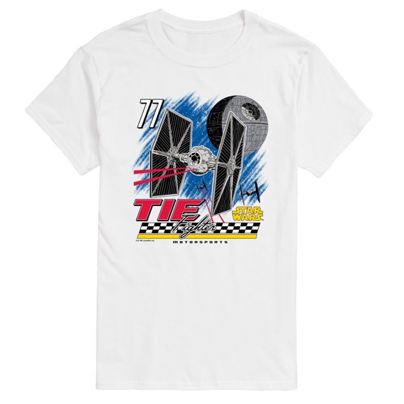 Star Wars - Tie Fighter Racing Short Sleeve Graphic T-Shirt
