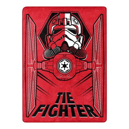 Star Wars Tie Fighter Silk Touch Throw Blanket