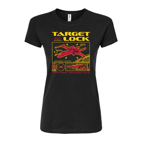 Star Wars - X-Wing Target Lock - Juniors Fitted Tee