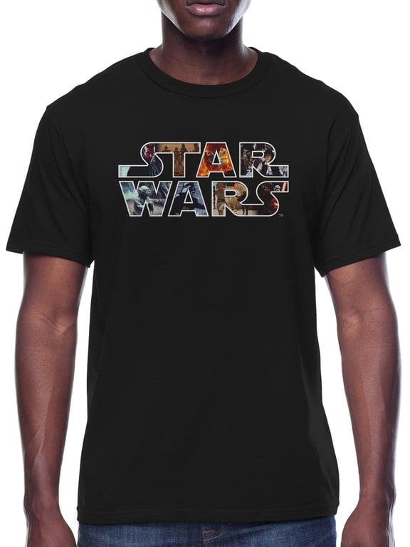 Time Line Logo Fill Men's Graphic T-Shirt