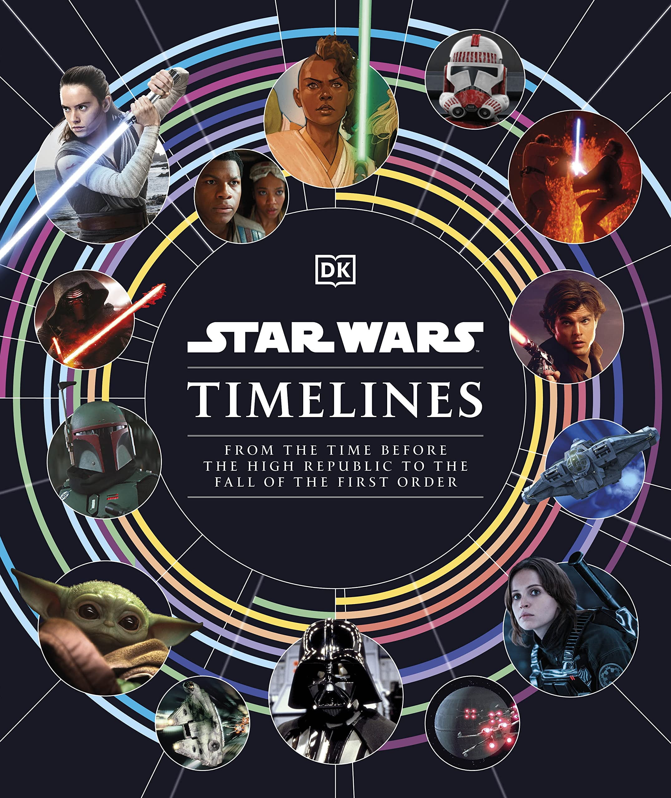 Star Wars Timelines by A. Richau, C. Sandell, C. Horton, J. Fry, K. Baver HB NEW