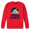 thumbnail image 1 of Star Wars - Tires Easily Grogu - Men's Crew Fleece Sweatshirt, 1 of 4