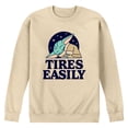 thumbnail image 1 of Star Wars - Tires Easily Grogu - Men's Crew Fleece Sweatshirt, 1 of 3