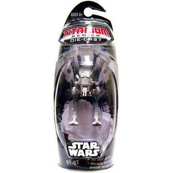 Star Wars Titanium Series 2007 AT-ST Diecast Vehicle (Battle of Hoth)