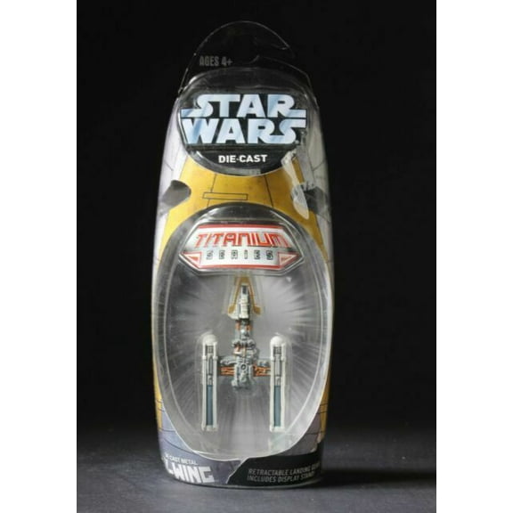 Star Wars Titanium Series Die Cast Metal Y-Wing with Retractable Landing Gear
