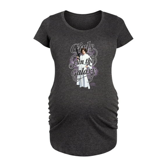 Star Wars - Girls Run The Galaxy - Maternity Scoop Neck Tee
