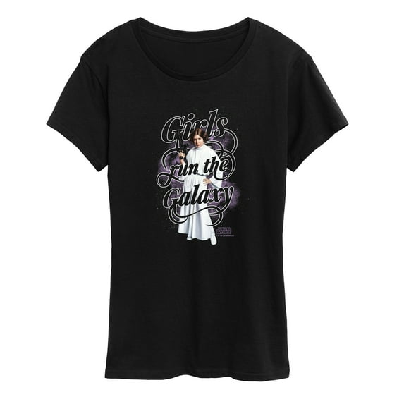 Star Wars - Girls Run The Galaxy - Women's Short Sleeve Classic Fit Tee