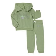 Star Wars Toddler Boy Fleece Hoodie Outfit Set, Sizes 12M-5T