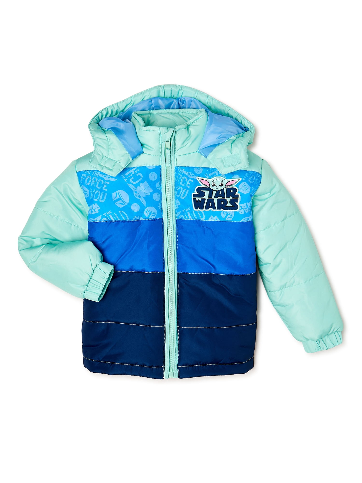 Star Wars Toddler Boy Puffer Jacket, Sizes 2T5T