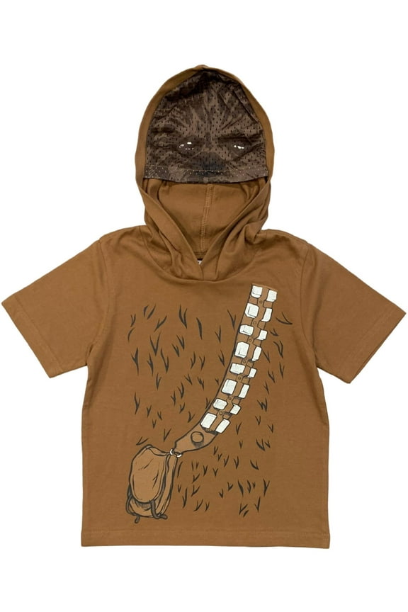 Toddler Boys' Chewbacca Hooded Tee with Mask (Toddler Boys & Little Boys)