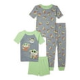 thumbnail image 1 of Star Wars Toddler Boys Cotton Pajama Set, 4-Piece, 1 of 4