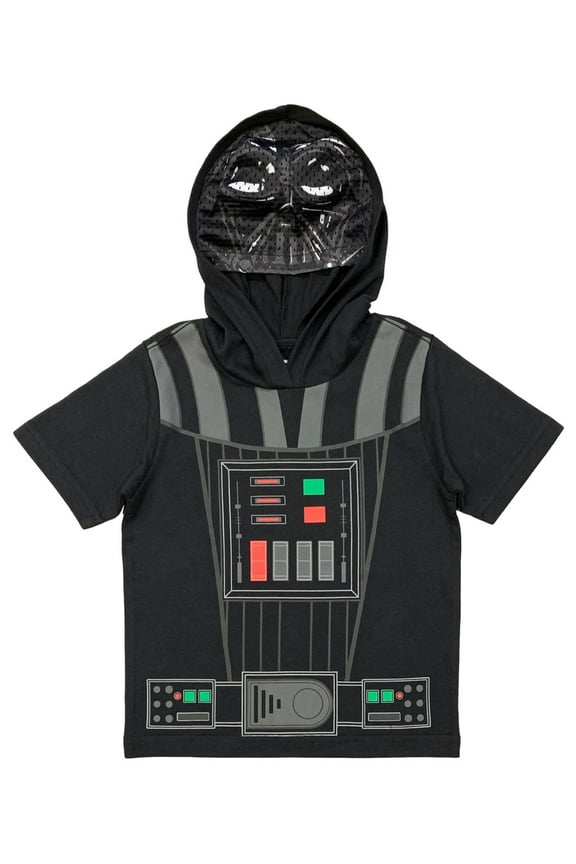 Toddler Boys' Darth Vader Hooded Tee with Mask (Toddler Boys & Little Boys)