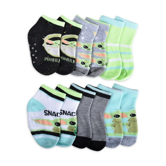 Star Wars Toddler Boys' Socks, 6-Pack