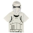 thumbnail image 1 of Star Wars Toddler Boys' Storm Trooper Hooded Tee with Mask (4T), 1 of 2