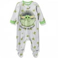 thumbnail image 1 of Star Wars Toddler and Infant Baby Yoda Cutest In The Galaxy Onesie Pajama, 1 of 4