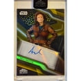 thumbnail image 1 of Star Wars Topps 2022 Chrome Black Amy Sedaris as Peli Motto 48/50 Trading Card A-ASE (Autographed), 1 of 1