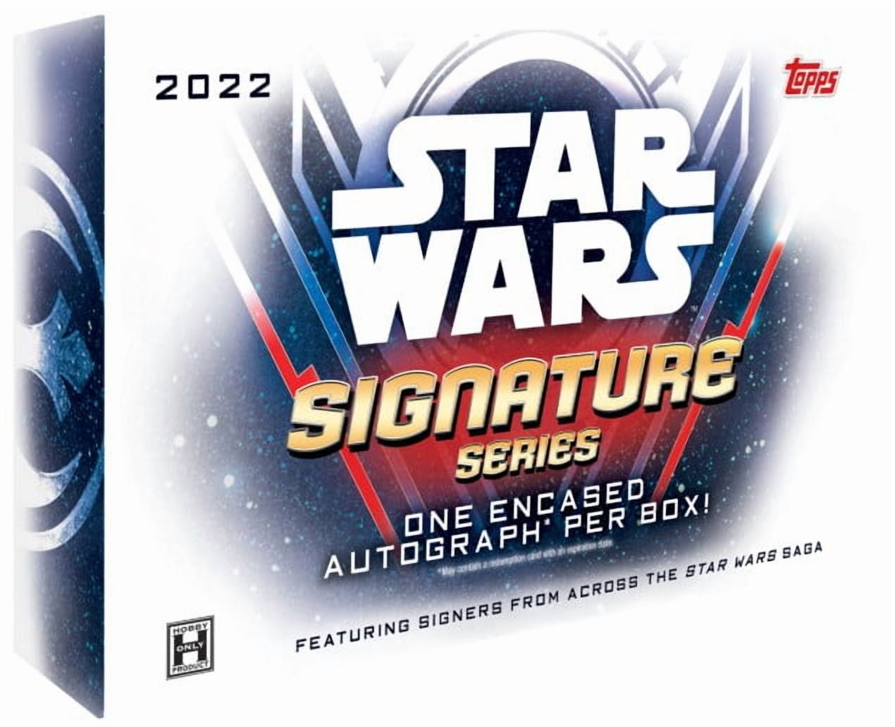 Topps 2022 Star Wars Signature Series Hobby Box - 1 Pack, 1