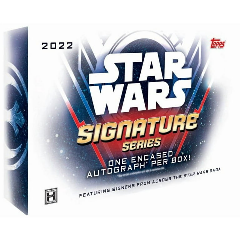 Topps 2022 Star Wars Signature Series Hobby Box - 1 Pack, 1