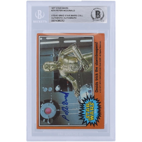 Star Wars Trading Card