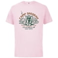 thumbnail image 1 of Star Wars Travel Vacation Camp Dagobah Yoda Learn the Force - Short Sleeve Cotton T-Shirt for Adults - Customized-Soft Pink, 1 of 5