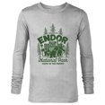 thumbnail image 1 of Star Wars Travel Vacation Endor National Park Ewoks - Long Sleeve T-Shirt for Men - Customized-Athletic Heather, 1 of 5