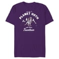thumbnail image 1 of Star Wars Travel Vacation Planet Hoth Tauntaun Experience - Short Sleeve Blended T-Shirt for Adults - Customized-Purple, 1 of 5