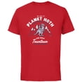 thumbnail image 1 of Star Wars Travel Vacation Planet Hoth Tauntaun Experience - Short Sleeve Cotton T-Shirt for Adults - Customized-Red, 1 of 5