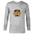 thumbnail image 1 of Star Wars Treats Imperial Stormtrooper Jelly Beans - Long Sleeve T-Shirt for Men - Customized-Athletic Heather, 1 of 5