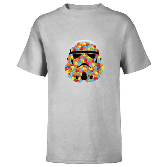 Star Wars Treats Imperial Stormtrooper Jelly Beans - Short Sleeve T-Shirt for Kids - Customized-Athletic Heather