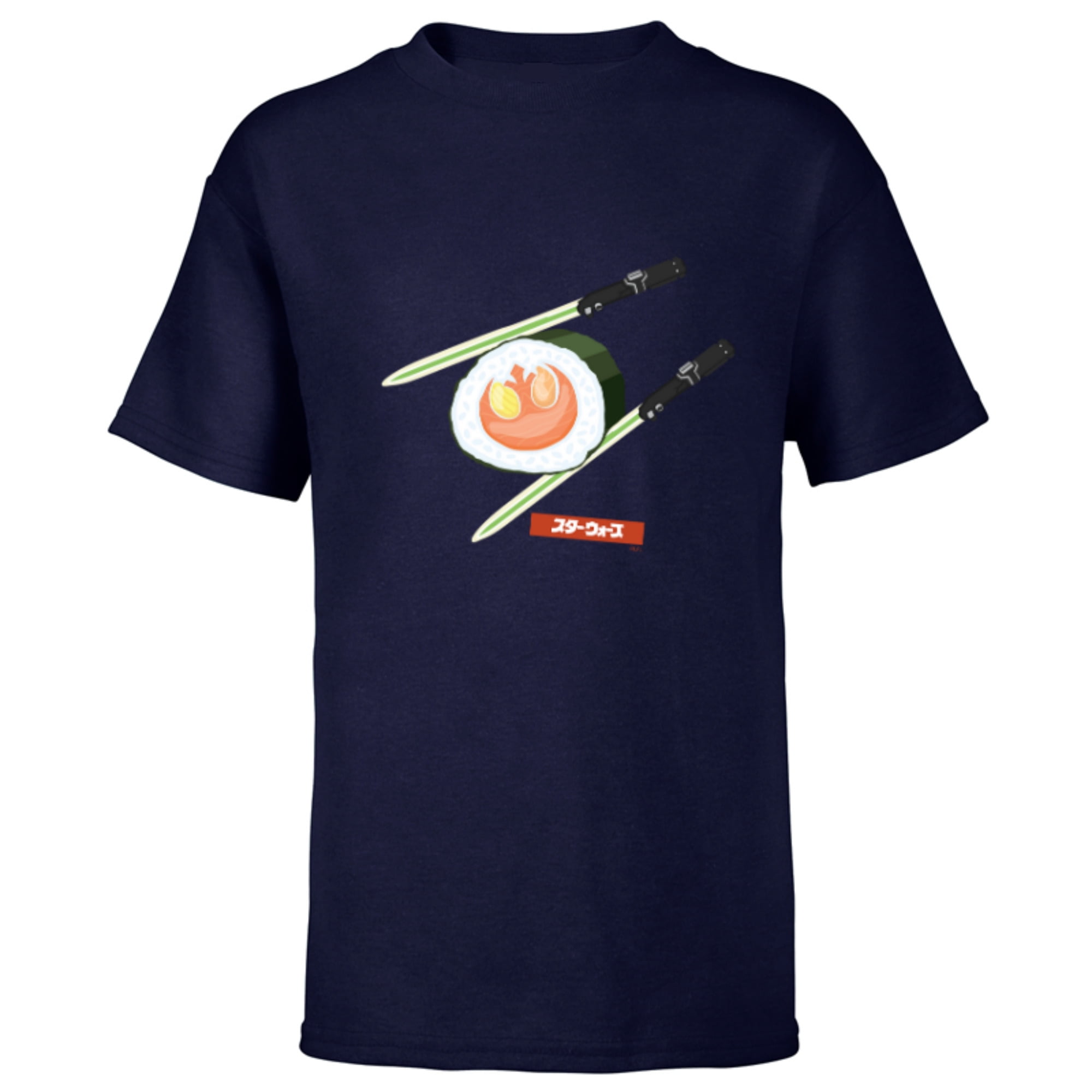 Short Symbool Star Wars Treats Rebel Symbol Sushi & Lightsaber Chopsticks - Short ...