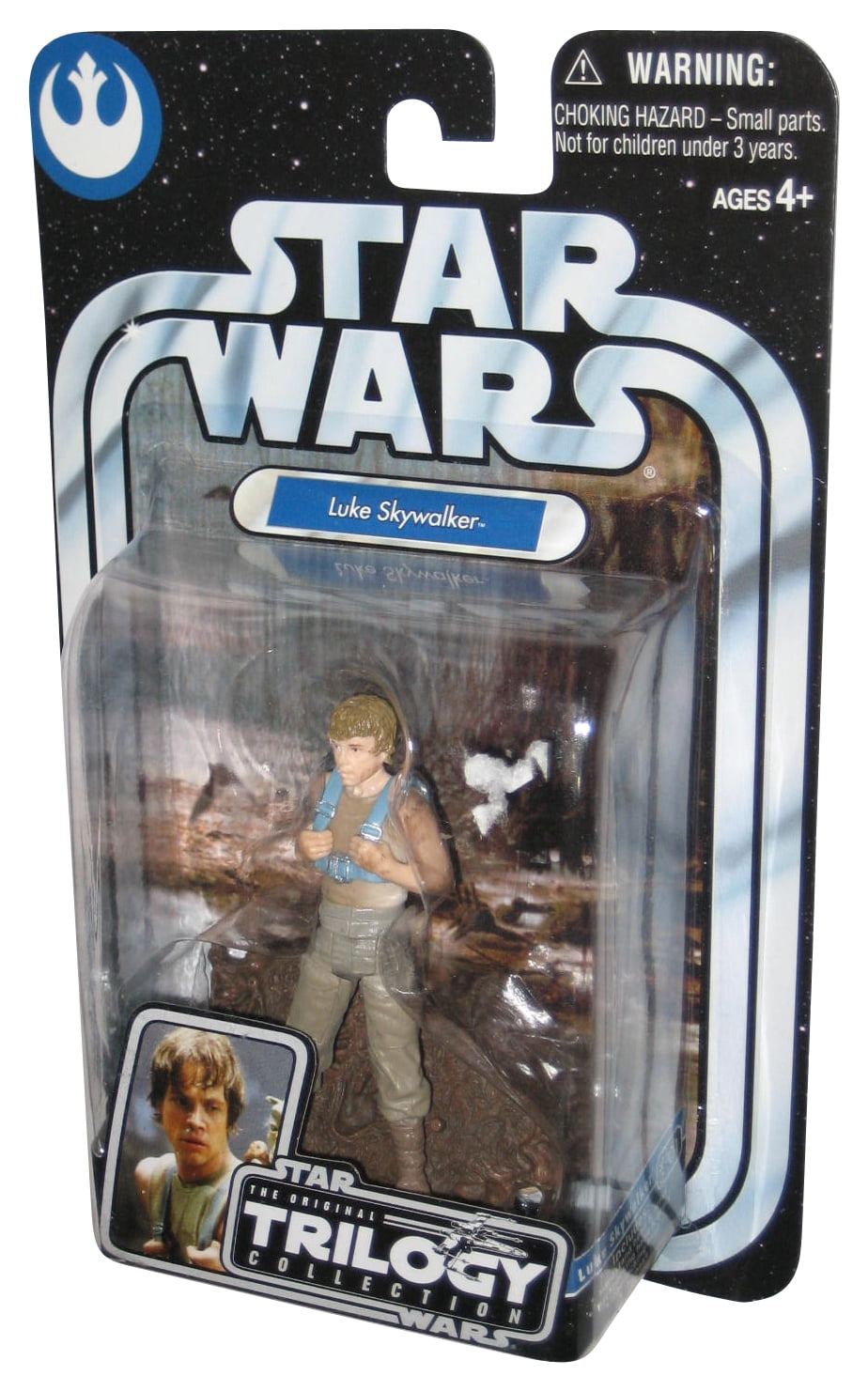Star Wars Trilogy Collection (2004) Luke Skywalker Dagobah Swamp Figure
