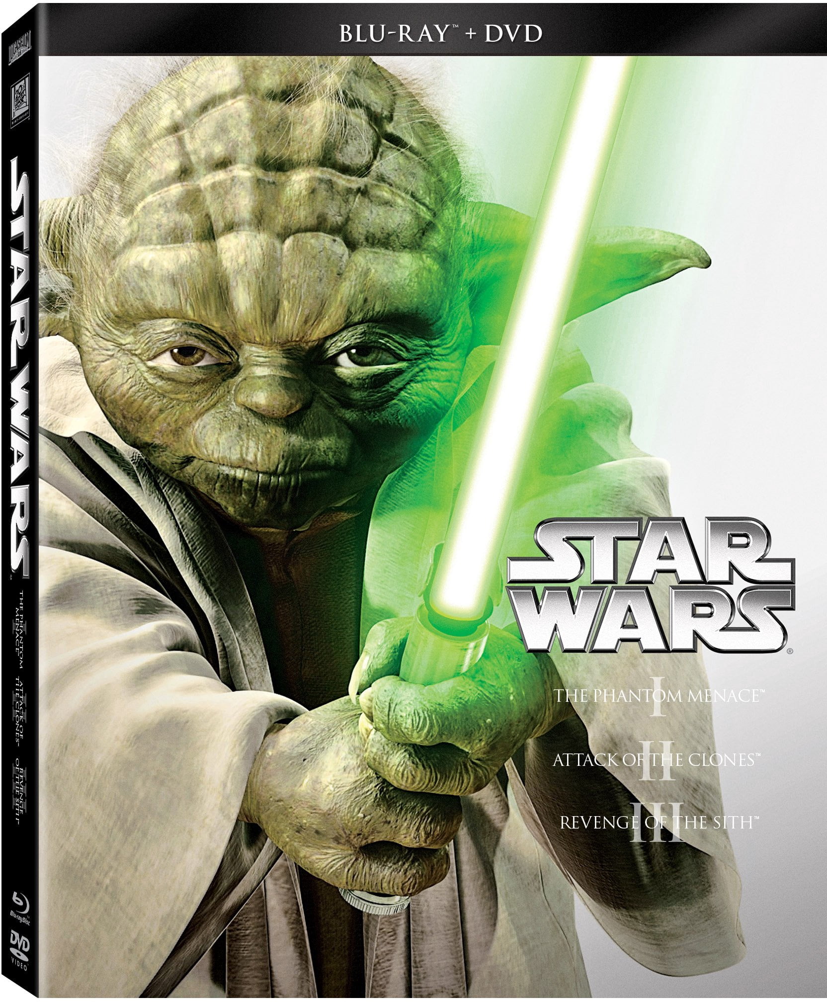 Star Wars Prequel Trilogy: Episodes I-III (Blu-ray + DVD