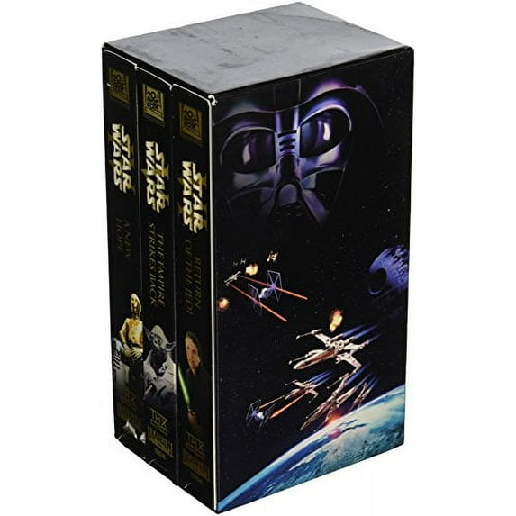 Star Wars Trilogy (Vhs, 2000, Special Edition; Episode Ii Footage) Box Set