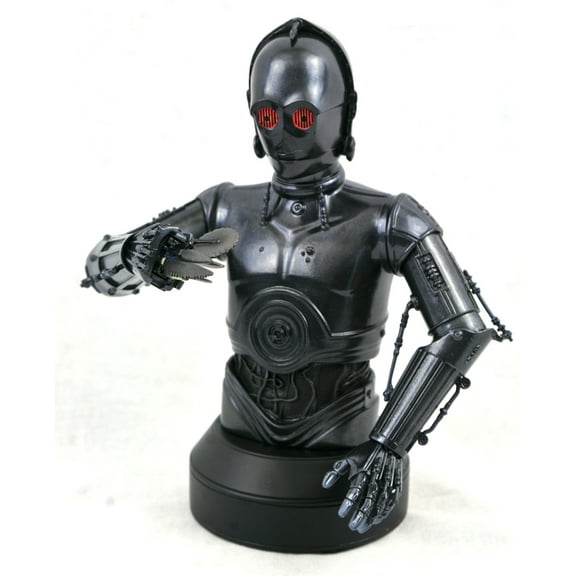 Star Wars Triple Zero 1:6 Scale Mini-Bust, Multicolor, 6 inches 