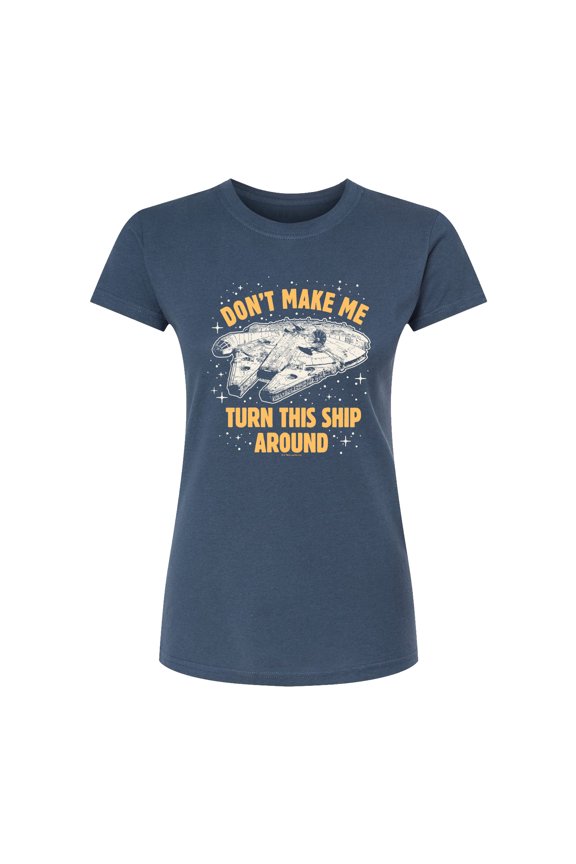 - Turn This Around - Juniors Fitted Graphic T-Shirt