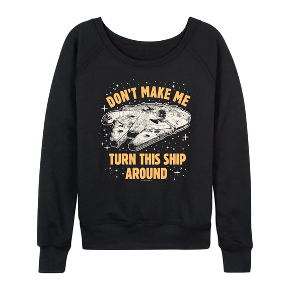 Star Wars - Turn This Around - Women's French Terry Long Sleeve Pullover