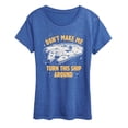 thumbnail image 1 of Star Wars - Turn This Around - Women's Short Sleeve Graphic T-Shirt, 1 of 4