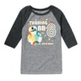 thumbnail image 1 of Star Wars - Turning Bb 8 - Toddler And Youth Raglan, 1 of 4