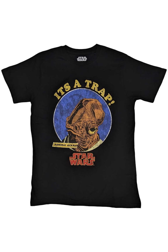 Star Wars Unisex T-Shirt: Ackbar It's A Trap