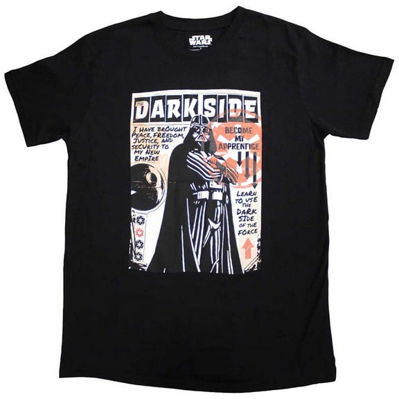 Star Wars Unisex T-Shirt: Learn The Darkside (X-Large)
