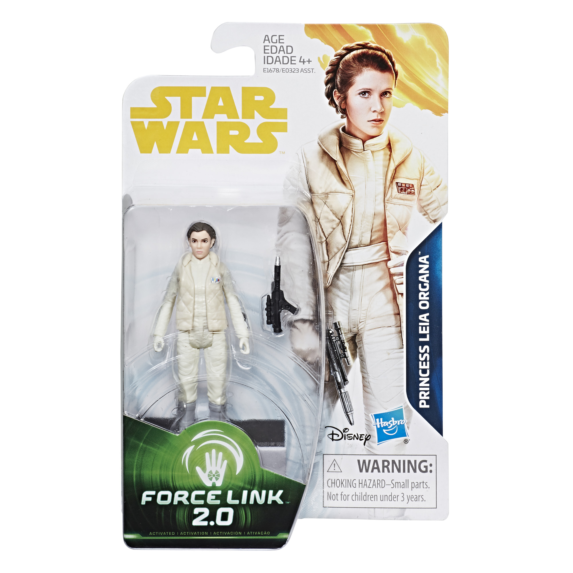 Star Wars Universe Force Link 2.0 3.75 Inch Action Figure Series 2 - Princess Leia Organa - image 1 of 2
