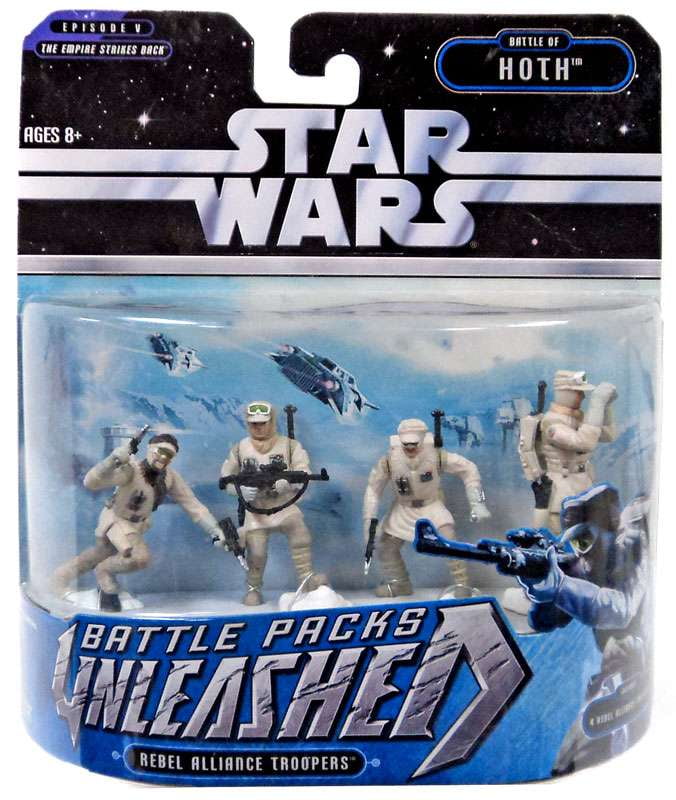 Amazon.com: Hasbro Star Wars Unleashed Battle 4 Pack Attack