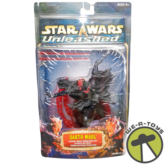 Star Wars Unleashed Darth Maul Figure 2002 Hasbro 84807 NRFP