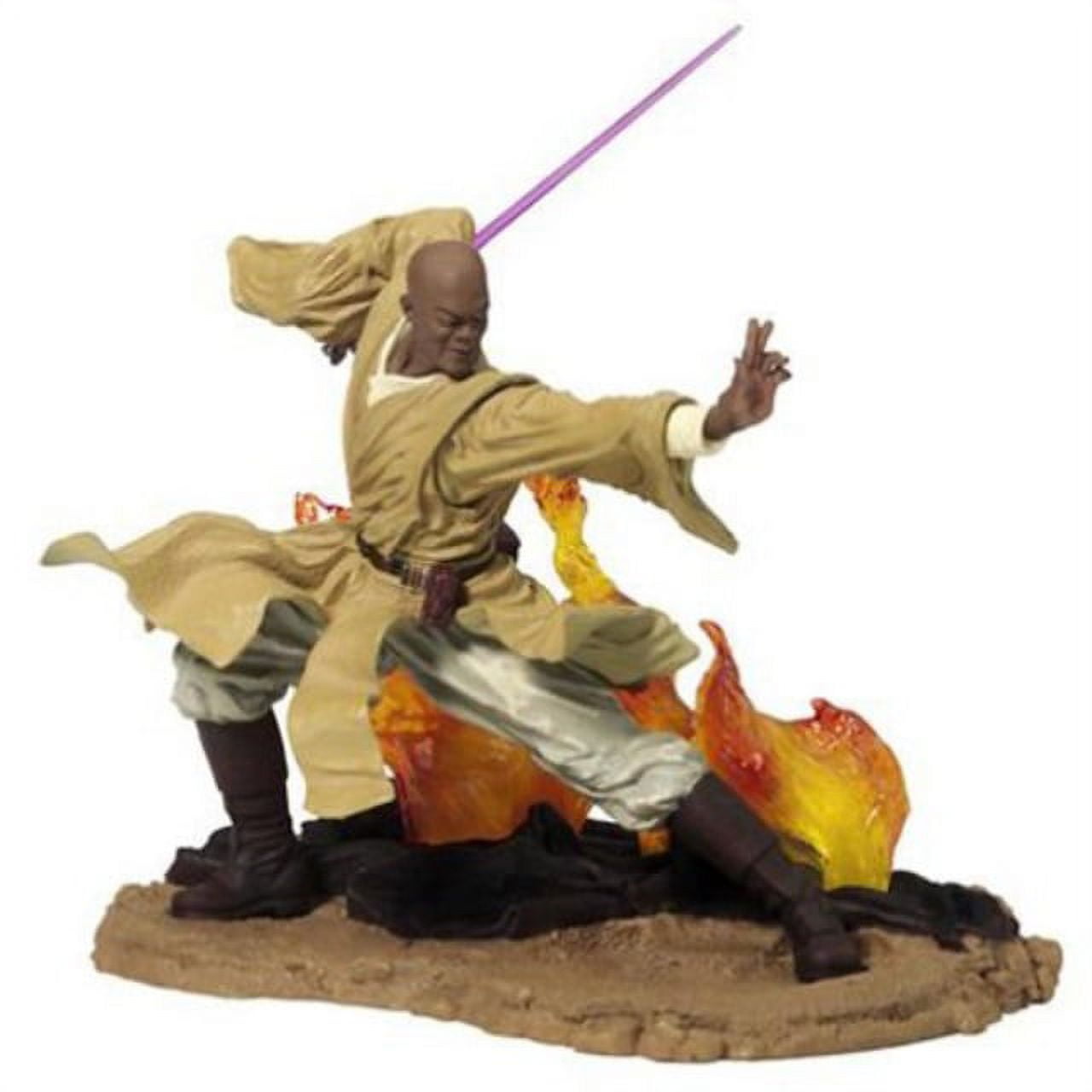 Star Wars Unleashed Mace Windu on Original Blue Card