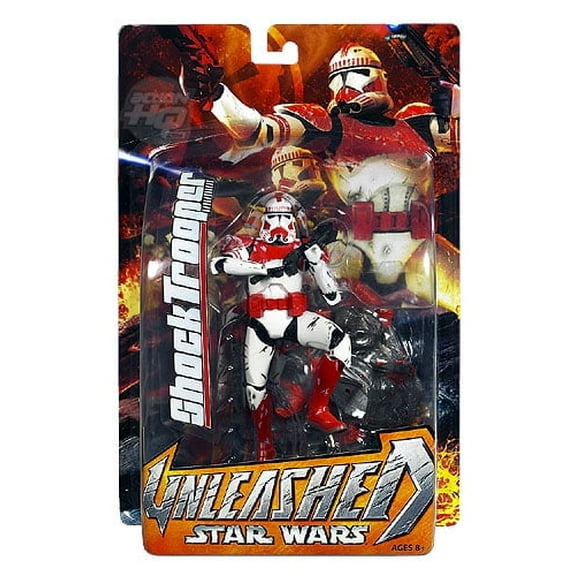 Star Wars Unleashed Series 3 Shock Trooper Action Figure (NON-MINT PACKAGE)